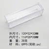 Empaque de Plástico Caja de Regalo Transparente Caja de Almacenamiento de Plástico Tapa Cielo y Tierra Caja de Empaque para Accesorios Transparentes