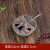 Direto do FabricanteQueimador de Incenso Criativo de Liga com Padrão de Nuvem Pequena, Popular no Tiktok, Peça Decorativa Queimador de Incenso Boshan