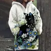 Comercio Exterior Transfronterizo 2024 Amazon Jacquard Vintage Abrigo de Invierno Engrosado Otoño e Invierno Cárdigan con Capucha Suéter Nuevo