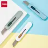 Cuchillo Pequeño Mini Portátil Multifuncional Deli 2079 para Abrir Paquetes y Cajas al por Mayor