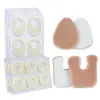 Kit de Cuidados em Feltro para Sapatos de Salto Alto, Almofadas Meio Número Macias Anti-Desgaste para Antepé, Adesivos Multifuncionais para Calos e Almofadas Versáteis para Língua