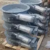 Válvula Mariposa de Ventilación, Válvula de Control de Aire para Humo y Polvo en Tubería de Colector de Polvo, Válvula de Brida Manual/Eléctrica/Neumática tipo Mariposa de Turbina