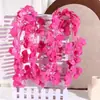 Hojas de Ratán Simuladas, Enredaderas de Flores, Enredaderas Decorativas, Rábano Verde, Tigre Trepador, Uva, Hojas de Camote, Hiedra, Comercio Exterior Transfronterizo