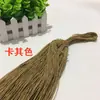 Fio elástico colorido de fábrica com contas para etiqueta de roupa DIY 0,8 mm corda elástica corda elástica