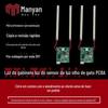 Luz de Armário Personalizada Placa de Sensor de Varredura Manual Luz Olho de Gato Desenvolvimento de Solução PCBA Design de Placa de Circuito PCBA para Casa Inteligente