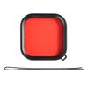 Estuche impermeable para cámara GoPro Hero 7/6/5 Black con espejo no desmontable y cubierta trasera con filtro y pantalla táctil.