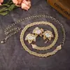 Estilo Bohemio Popular Transfronterizo Accesorio de Cintura de Metal Cadena de Cintura de Monedas para Mujer Moda de Estilo Étnico Retro Cadena de Cintura para Mujer