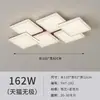 Luz principal de salón de lujo ligero estilo italiano, nueva iluminación de techo geométrica creativa minimalista y elegante, paquete para toda la casa
