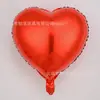Globos con Forma de Corazón de 18 pulgadas Color Sólido Liso Globos de Corazón de Papel de Aluminio Decoración y Globos para Actividades de Liberación del Día de San Valentín
