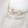 Clip de Oreja Coreano Super Hada Dulce Pequeño Fresco Agujeros de Oreja Pendientes de Oreja Elegante Nicho Combinación Versátil Alto Grado Clip de Oreja para Mosquitos