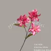 Lírios Pequenos Artificiais de 3 Cabeças, Lírios Perfumados para Decoração Suave de Salão de Casamento, Arranjo de Flores de Teto, Decoração de Corredor, Atacado Transfronteiriço do Fabricante