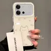Funda de teléfono adecuada, estilo coreano simple, sensación de alta gama, diseño de nicho de dibujos animados vivi para hombres y mujeres, s60, líneas enérgicas, notas musicales, gato