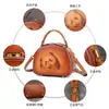 Cartera de Cuero Genuino Personalizada con Repujado de Patrón Animal de Alta Gama, Bolso de Mano, Bolso Bandolera, Bolso de Mano, Tarjetero Personalización