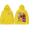 Rapper Mora Mirrosis Álbum 2025 Tour Sudadera con Gráfico Nuevo Unisex Retro Hip-Hop Pulóver