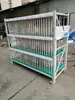 Rack Anti-estático para Envelhecimento Rack de Teste Rack de Armazenamento com Rodas Aço Angular Carro de Transferência para Oficina Clipe de Teste Iluminação Multi-camada