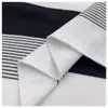418 # Piqué Habitación Doble Hilo 100% Poliéster Malla Teñida en Hilo Camisa Polo Camiseta Tejido de Punto