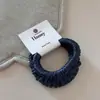 Goma para el Cabello Satinada Estilo Coreano para Mujer, Diadema de Seda de Alta Gama, Cuerda Elástica Alta para el Cabello, Accesorio para el Cabello