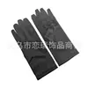 Accesorios para Mujer de los Años 1920 Spandex Satén Flocado Guantes de Charol Accesorios de Disfraz para Fiesta de Baile Transfronteriza en Stock