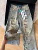 Jeans vintage rectos para mujer petite con efecto desgastado, nuevo estilo de verano, corte relajado, holgados, pantalones de pierna ancha ligeramente acampanados