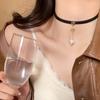 Collar de Clavícula Cuero Estrella de Ocho Hombres Femenino Diseño Nicho Collar Sentido Nuevo 2023 Explosiones Alta Moda Collar