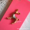 Accesorios de Resina DIY para Joyería Materiales de Belleza para Teléfono Móvil Ciervo Sika con Agujero Colgante Fondo Plano Ciervo Estéreo al por Mayor