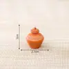 Serie de miniaturas de paisaje creativas y simuladas de jarra de vino y tetera, accesorios de decoración para paisajismo DIY, figuras en miniatura
