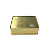 Cajas de Hojalata Personalizadas del Fabricante Original, Cajas Cuadradas de Hojalata para Galletas, Alimentos, Productos para la Salud y Empaque de Polvo de Hericium Erinaceus