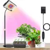 Luz de Crescimento para Plantas LED Espectro Completo Lâmpada de Chão para Suculentas, Plantas Verdes, Flores, Aquascaping, Micro-Paisagismo, Iluminação Suplementar para Aquário Fábrica