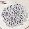 Fondo Plano Forma Geométrica Vidrio Perforación en Caliente DIY Accesorios para Ropa Accesorios para Joyería Fábrica Venta al por Mayor