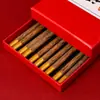 Palillos de Madera para Alitas de Pollo Caseros, Un Par por Persona, Juego de Palillos, Palillos de Sándalo Rojo, Caja de Regalo, Palillos de Año Nuevo, Sin Barniz, Sin Cera