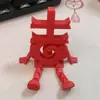 Letrero decorativo 3D para bodas con los caracteres "Fu, Lu, Xi, Cai" para la buena fortuna y la prosperidad, adorno de escritorio creativo, decoración de Año Nuevo