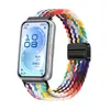 Adecuado para Correa de Reloj Huawei Band 11, Pulsera Tejida de Nailon con Cierre Magnético Integrado, Correa Huawei Band 11 Pro
