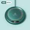 Porta-copos aquecido inteligente de temperatura constante usb base de porta-copos com aquecimento automático touch isolamento presente transfronteiriço porta-copos quente