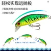 Isca Artificial Submersível Transfronteiriça Minnow Tremor Afundante Toda Água Isca Dura Micro Isca com Chocalhos para Pesca Marítima