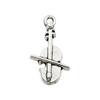 50 colgantes DIY plata vintage saxofón nota musical violín collar pulsera colgante accesorios de joyería creativos