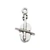 50 Dijes Vintage de Plata para Saxofón, Violín y Notas Musicales para Collares y Pulseras, Accesorios Creativos para Joyería