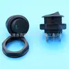 Interruptor Basculante Kcd1 Olho de Gato com Luz LED 12V-24V Modificação de Carro Interruptor de Farol de Nevoeiro Interruptor Basculante em Forma de Barco