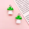 Colgante de resina verde aguacate gato bola de carne mariposa colgante hecho a mano joya de fruta artificial accesorio de pulsera bolsa