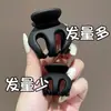 Pinza Fija para Coleta Alta Pasador Adorno para el Cabello para Mujeres en la Parte Posterior de la Cabeza Pinza Pequeña de Tiburón Pinza Anticolapso Accesorios para el Cabello Pinza de Garra Venta al por Mayor