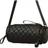 2026 Nuevo Bolso Redondo de Barril con Bordado Multicapa de Gran Capacidad Bolso Cruzado de Hombro Versátil y Elegante para Mujer de Moda
