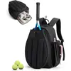 Mochila Deportiva para Raquetas de Tenis y Bádminton de Venta Caliente Transfronteriza con Compartimento Independiente para Zapatos, Mochila Acolchada, Disponible Exclusivamente en Amazon