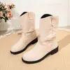 Verão 2026 Novo Comércio Exterior Tamanho Grande Feminino Casual Confortável Moda Casual Roupa Exterior Botas Tamanho Único
