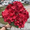 Oferta Especial Tema Rojo Grande Boda Flor Artificial Al Por Mayor Nuevo Estilo Chino Borgoña Flor de Guía de Camino Base de Fila de Flores Artificiales