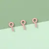 Tornillos Ojo de Oveja de Hierro Pintado en Spray de Colores, Clavos de Cuerno de Oveja, Materiales para Llaveros, Accesorios para Joyería Hecha a Mano DIY