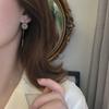 2022 nuevos pendientes de jade hetiano elegantes y retro con diseño de nicho femenino, pendientes largos de hada súper exquisitos y simples