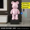 Alemania 2026 Nuevo Modelo Fabricante Hucha Oso Violento Celebridad de Internet Nueva Decoración de Sala de Estar Armario de TV Grande de Pie Lateral