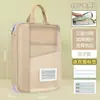 Bolsa de Tutoría de Almacenamiento de Tres Capas Engrosada, Bolsa Portátil con Cremallera, L Apertura Grande Completa, Bolsa para Tareas de Almacenamiento de Documentos y Exámenes Venta al por Mayor