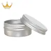 Caixas Pequenas de Alumínio Rosqueadas de 10G-150G em Estoque do Fabricante para Bálsamo, Cera de Cabelo, Argila, Embalagens de Beleza e Skincare, Caixas e Latas de Alumínio