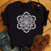 Nova Camiseta Feminina Preta de Manga Curta Estilo Europeu e Americano Estampada Estilo Nicho Top Transfronteiriço AliExpress Camiseta