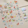 Pegatinas Originales para Uñas de Pony con Patrón de Tela Estampada 5D en Relieve Creativas para Uñas de Pony DIY Accesorios Estilo Aa
